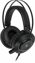 Наушники с микрофоном A4Tech Bloody G521 черный 2.3м мониторные USB оголовье (G521 (BLACK))
