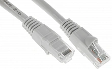 Патч-корд Buro UTP-6-5M-G UTP 4 пары cat.6 CCA molded 5м серый RJ-45 (m)-RJ-45 (m)