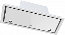 Вытяжка встраиваемая Korting KHI 9777 GW белый управление: сенсорное (1 мотор)
