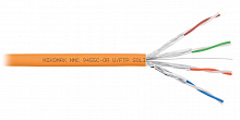 NMC 9455C-OR - Кабель NIKOMAX U/FTP 4 пары, Кат.6a (Класс Eа), тест по ISO/IEC, 500МГц, одножильный, BC (чистая медь), 23AWG (0,58мм), полимерный материал нг(А)-HF, внутренний, оранжевый, 500м - гарантия: 15 лет / 25 лет системная.