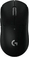 Мышь Logitech G Pro X Superlight черный оптическая 25600dpi беспров. USB 4but (910-005882)