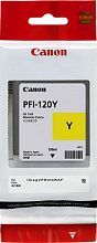 Картридж струйный Canon PFI-120Y 2888C001 желтый (130мл) для Canon imagePROGRAF TM-200/205