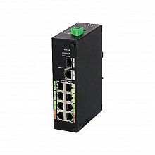 Коммутатор DH-LR2110-8ET-120, 10-портовый коммутатор с 8-еРоЕ портами