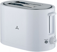 Тостер Accesstyle TS2P200W 750Вт белый/серебристый