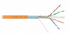 NMC 9240C-OR - Кабель NIKOMAX F/UTP 4 пары, Кат.6 (Класс E), тест по ISO/IEC, 250МГц, одножильный, BC (чистая медь), 23AWG (0,57мм), полимерный материал нг(А)-HF, внутренний, оранжевый, 305м - гарантия: 15 лет / 25 лет системная