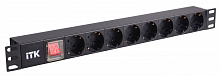 Блок распределения питания ITK PH12-8D3 гор.размещ. 8xSchuko базовые 10A C14