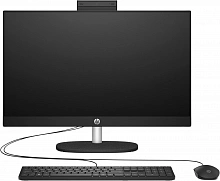 Моноблок HP 24-cr0035ci 23.8" Full HD i7 1355U (1.7) 16Gb SSD512Gb Iris Xe без ОС GbitEth WiFi BT 90W клавиатура мышь Cam черный 1920x1080