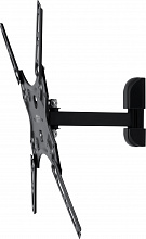 Кронштейн для телевизора Buro MF1 черный 13"-60" макс.25кг настенный поворот и наклон