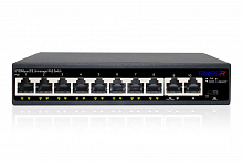 TR-NS1110-105-8POE v2 -  Неуправляемый коммутатор TRASSIR