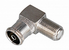 05-4312 - Переход гнездо F-гнездо TV угловой REXANT (1 шт)
