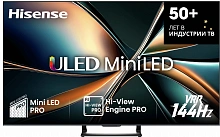 Телевизор QLED Hisense 65" 65U7Q угольно-серый 4K Ultra HD 120Hz MEMC DVB-T DVB-T2 DVB-C DVB-S DVB-S2 USB WiFi Smart TV (RUS)