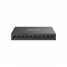 MS110CP - 8-портовый настольный коммутатор 10/100 Мбит/с с 2 гигабитными портами и с 8 портами PoE+. Порты: 8 х портов 10/100 Мбит/с RJ45 PoE+, 2 х гигабитных порта без PoE, Mercusys