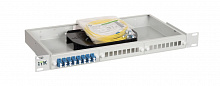 FOBX24-1U-6SCUS09 1U кросс укомплектованный: SC (Simplex) 6шт;  (OS2) ITK