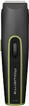 Машинка для стрижки Rowenta TN1409F0 черный/зеленый (насадок в компл:2шт)