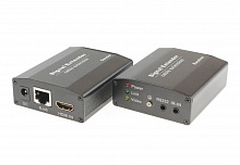 TA-HiP+RA-HiP - Комплект для передачи HDMI, ИК управления и питания по кабелю витой пары (HDBaseT). Расстояние передачи до 40м (4K2K(30Гц)), до 70м (1080p). Поддержка технологии Power over HDBaseT(PoH). Поддержка HDMI 1.4 и HDCP 1.2. Передатчик:Вх.-HDMI(A