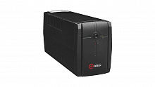 QPS-LIS-D-650-TR ИБП QTECH Line-interactive 650ВА/390Вт,серия Terra LIS,2 роз. Schuko,USB,LED,1х7Ач