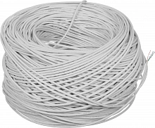 Кабель информационный Lanmaster TWT-5EUTP-XL-LSZH кат.5E UTP 4 пары 24AWG LSZH внутренний 305м белый