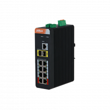 DH-IS4210-8GT-120 - 8-портовый промышленный гигабитный управляемый коммутатор с PoE