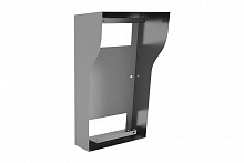 BAS-IP BR-AV8FBL SILVER - Кронштейн с козырьком для накладного монтажа для индивидуальных панелей AV-08FBL