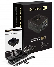 Блок питания Exegate ATX 750W 750VSP 80+ gold (20+4pin) APFC 120mm fan 6xSATA Cab Manag RTL