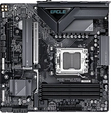 Материнская плата Gigabyte B850M EAGLE WIFI6E Socket AM5 AMD B850 4xDDR5 mATX AC`97 8ch(7.1) 2.5Gg RAID+HDMI+DP