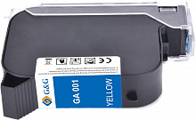 Картридж струйный G&G GA-001Y желт.пигм. (42мл) для G&G GG-HH1001 с чипом