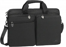 Сумка для ноутбука 16" Riva 8530 черный полиэстер (8530 BLACK)