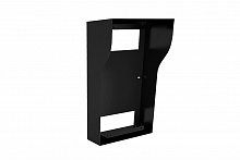 BAS-IP BR-AV8 RUS BLACK - Кронштейн для накладного монтажа с козырьком для индивидуальной панели AV-08FB. Цвет - черный