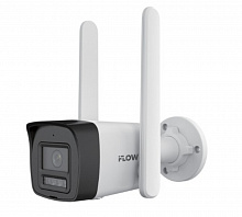 F-IC-1142CM(4G/A)(2.8mm) - 4Мп уличная цилиндрическая IP-камера с гибридной Smart-подсветкой, обнаружением движения 2.0, встроенным микрофоном/динамиком и 4G модулем