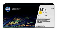 Картридж лазерный HP 651A CE342A желтый бар.в компл. (16000стр.) для HP LJ 700/775