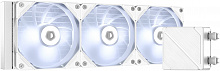 Система водяного охлаждения ID-Cooling Dashflow 360 Basic одноцветная Soc-AM5/AM4/1151/1200/2066/1700 белый 4-pin 15.2-35.2dB Al+Cu 350W Ret (DASHFLOW 360 BASIC WHITE)