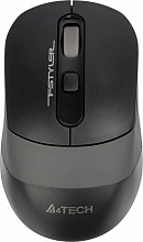 Мышь A4Tech Fstyler FG10S черный/серый оптическая 2000dpi silent беспров. USB для ноутбука 4but (FG10S GREY)