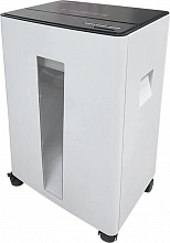 Шредер Office Kit S330SF (3,9х35) белый/черный (секр.P-4) фрагменты 13лист. 30лтр. скобы пл.карты