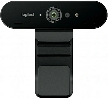 Камера Web Logitech Brio черный 13Mpix (4096x2160) USB3.0 с микрофоном (960-001107)
