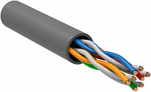 Кабель информационный ITK Generica BC1-C5E04-111-305-T-R-G кат.5E UTP 4 пары 24AWG PVC внутренний 305м серый